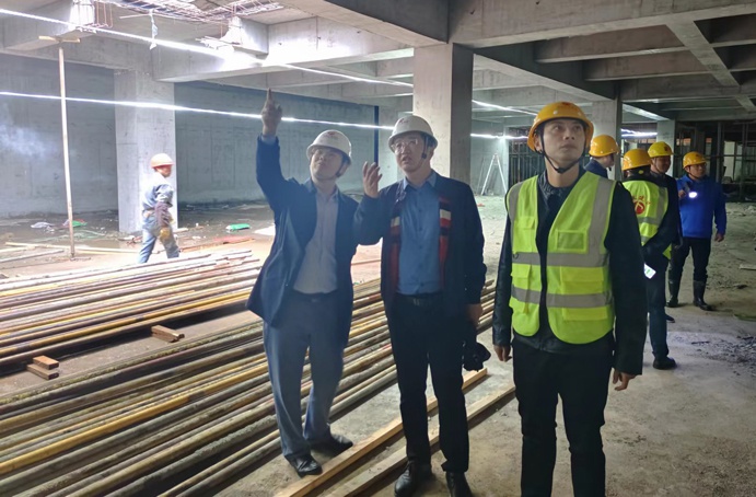 黨委副書記、總經(jīng)理王海龍深入唐人科技產(chǎn)業(yè)園項(xiàng)目檢查指導(dǎo)