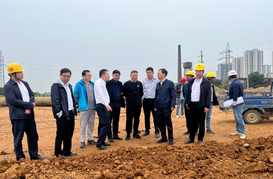 萬義輝到秦坊安置房、杭州路項目調(diào)研